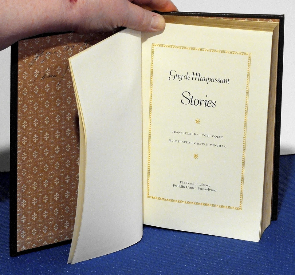 Guy de Maupassant - Stories - 1983 - Franklin Library - 364 p. Foto 1 de 1