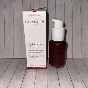 Double Serum Hydric & Lipidic 1.6 oz Age Control by Clarins of Paris 🔥NEW🔥 - Picture 1 of 1