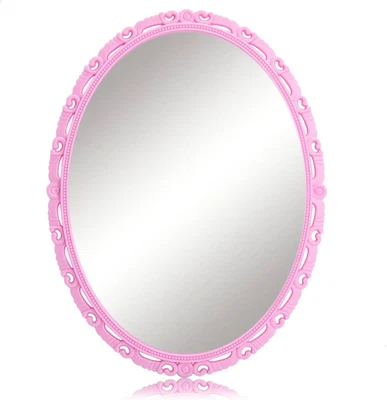 Magnetic Locker Mirror, Real Glass Small Mirrors for Locker with Magnetic Backin - Image 1 of 4