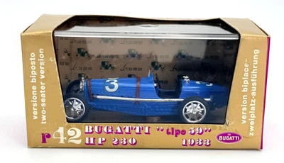 Brumm - Blue #3 1933 Bugatti Tipo 59  - 1:43 Scale R42 - Image 1 of 4