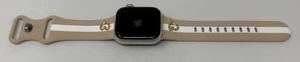 Apple Watch Series 7 GPS 41mm Boîtier en Aluminium Bracelet Fantaisie - Starlight MKL93LL/A - Photo 1 sur 6