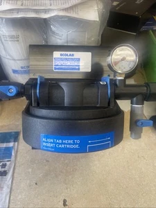 NEW--ECOLAB 9320-2266 Eco Single Head High Flow Water Filtration System Unit - Picture 1 of 9