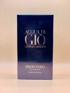 ACQUA DI GIO PROFONDO (2020) GIORGIO ARMANI 2.5oz / 75ml  EDP Spray - Picture 1 of 8