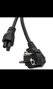 Cable de alimentación cable de alimentación C5 para portátil portátil Mickey Mouse conector 3 pines IEC C5 - Imagen 1 de 1