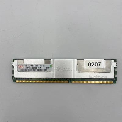 HYNIX MEMORY 4GB 4RX8 PC2 5300F DDR2 HYMP151F72CP8D5-Y5 - Image 1 of 4