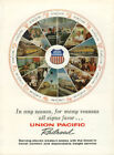 Any season, many reasons all signs favir Union Pacific Railroad ad 1960