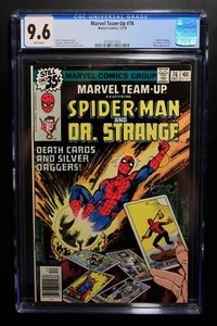 MARVEL TEAM-UP #76 CGC 9.6 - WHITE *CLASSIC JOHNE BRYNE COVER* DR. STRANGE - Picture 1 of 2