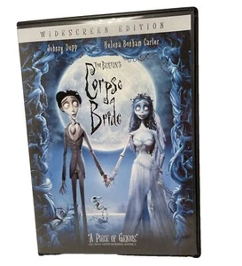 Corpse Bride DVD 2005 Widescreen Animated Johnny Depp Tim Burton Film - Picture 1 of 3