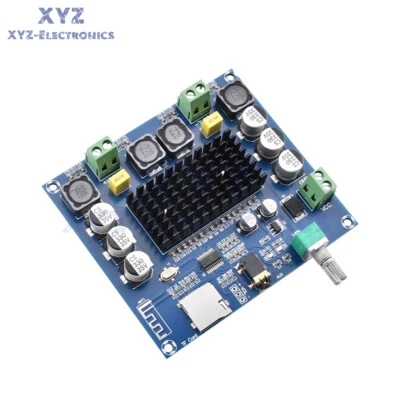 XH-A105 Bluetooth 5.0 TDA7498 Digital Amplifier Board Stereo AMP Module  2x100W - Image 1 of 4