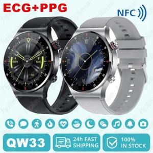 Smart Watch ECG+PPG NFC Bluetooth Call Heart Rate Monitor Sports Fitness Tracker - Picture 1 of 16