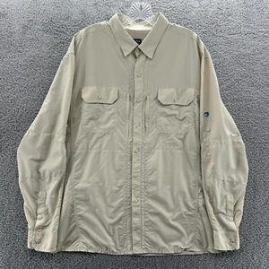 Kuhl Hemd Herren XL creme langarm belüftet Angeln Wanderführer Outdoorhemd - Bild 1 von 13