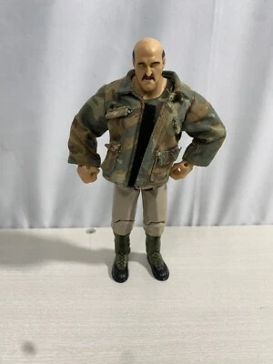 WWE Sgt Slaughter Jakks Wrestling Figure Classic Superstars 2003 - Image 1 of 4