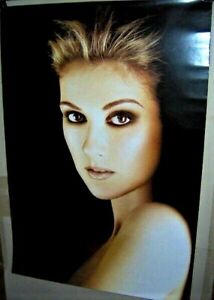 CELINE DION Original Large Promo Poster for LET'S TALK ABOUT LOVE  Very COOL