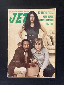 JET Magazine Oct.26 1972 JOHN LENNON Dick Gregory NO label! - Picture 1 of 10