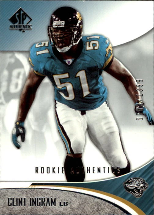 A7893- 2006 SP Authentic #135 Clint Ingram RC /1399 - Image 1 of 2