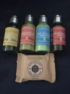 L'OCCITANE TRAVEL SET - Soap Bar, Duschgel, Shampoo, Conditioner, Bodylotion - Bild 1 von 7