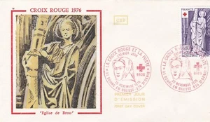 FRANCE 1976 FDC CROIX ROUGE YT 1910 - Imagen 1 de 1