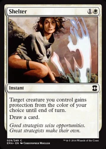 x1 Shelter - Eternal Masters - NM - MTG - Image 1 of 1