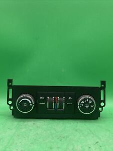 2007-2009 Chevrolet Avalanche Ac Heater Climate Control Temperature Oem