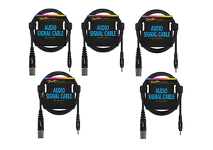 Audiokabel 6m XLR Male 3.5mm Stereoklinke Boston AC-286-600 Black 5 Stück Audio - Bild 1 von 2