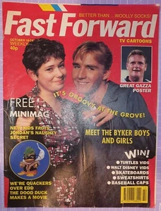 FAST FORWARD Magazine | October 18-24, 1990 | Issue 58 - Gazza poster - Picture 1 of 1