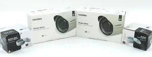 2X Honeywell IPCAM-W0C2 Resideo HD Wi-Fi Video Camera LOT 2X Back boxes included - Picture 1 of 3