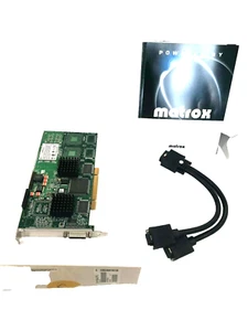 Tarjeta de video Matrox G200 G2+DUALP-PL 16 MB PCI de alto perfil DMS-59 nueva en caja. - Imagen 1 de 3