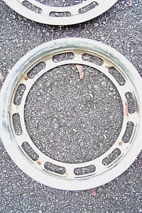1 mercedes owners 13" beauty hubcap ring 190sl 220 190 ponton w121 w111 w112 - Picture 1 of 7