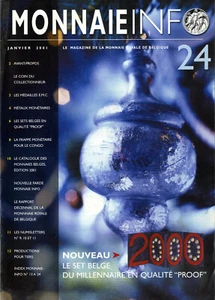 MAGAZINE DE LA MONNAIE ROYALE DE BELGIQUE n°24 - Imagen 1 de 1