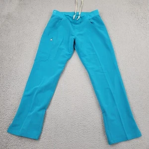 Pantaloni scrub FIGS donna blu medio performance tasche cargo misura 32x30 scrub - Foto 1 di 12