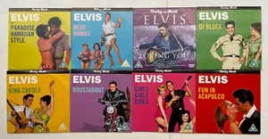 ELVIS PRESLEY  ELVIS AT THE MOVIES LOTTO 8 DVD - Imagen 1 de 1