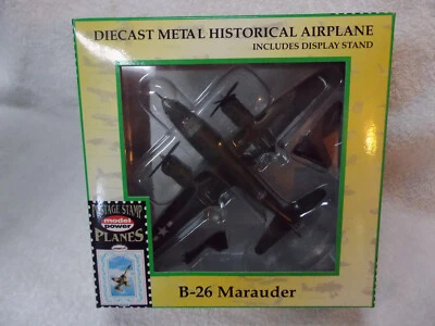 Model Power Postage Stamps 5562 B-26 Marauder Green over Silver Bomber Airplane - Image 1 of 4