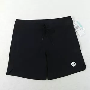 Roxy Board Shorts Womens Extra Small Black Swim Bottoms Boardshorts Swimwear - Picture 1 of 13