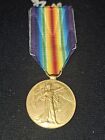 British Ww1 Victory Medal 222340 Gnr M T Chapman R A