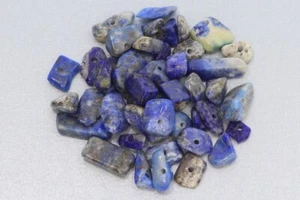 10 g (32,50 € */ 100 g) Lapislázuli Calidad B Piedra Preciosa Fragmentado para S - Imagen 1 de 1