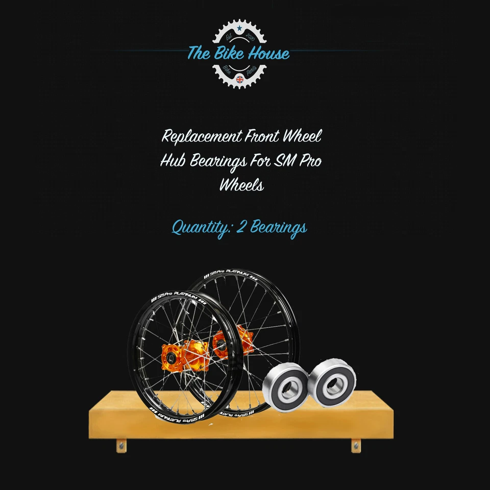 Kawasaki Kx Kxf Sm Pro Platinum Ersatz Vorderradlager Menge 2 - Bild 1 von 1