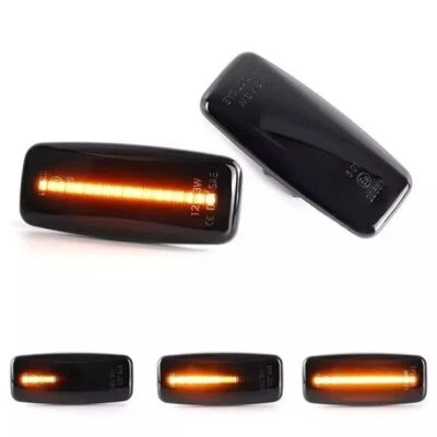 Pair Dynamic Turn Side Indicators LED Lights for Nissan Patrol Y61 Infiniti New - image 1 of 4