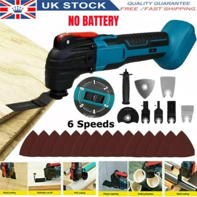 For Makita 18V LXT Cordless Oscillating Multi Tool & 22 Piece Accessories Set - Image 1 of 4