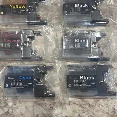 Brother Ink Cartridge Multipack For LC71 LC75 LC79 MFC-J425W J430W J435W Lot - Image 1 of 3