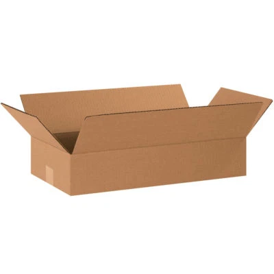25 - 20x10x4 Cardboard Shipping Moving Storage Packing Boxes Corrugated Cartons - Image 1 of 3