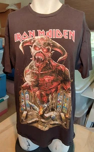 Iron Maiden Legacy of the Beast World Tour 2019 T-Shirt Black XL Delta Pro Weigh - Picture 1 of 7