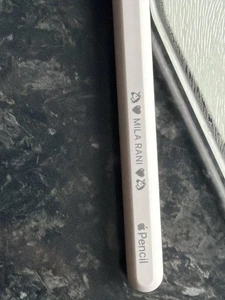 Apple Pencil With Name, 2nd Generation In Excellent Condition - Picture 1 of 6