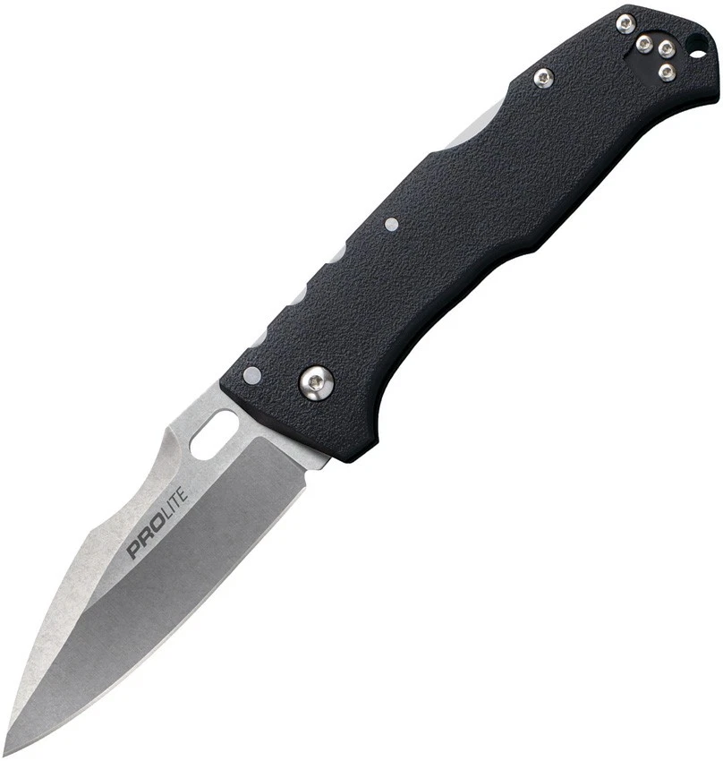 Cuchillo Cold Steel Pro Lite Lockback Sport Clip Negro Plegable Hoja Pt 20NU Foto 1 de 1