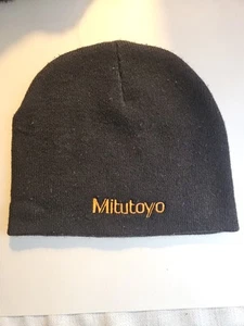 Black Beanie Quake City Caps Mitutoyo Corp One Size - Picture 1 of 4