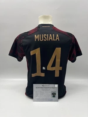 DFB Trikot Jamal Musiala signiert Autogramm Adidas COA M - Bild 1 von 4