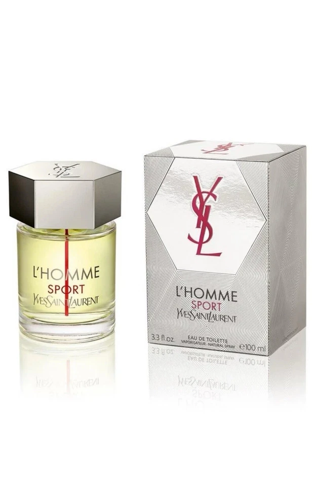 Men YSL Yves Saint Laurent L'HOMME SPORT EDT Spray 3.3oz New Sealed - Image 1 of 4