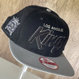 Los Angeles Kings New Era 9fifty SnapBack Corduroy Adjustable Hat OSFM New - Picture 1 of 14