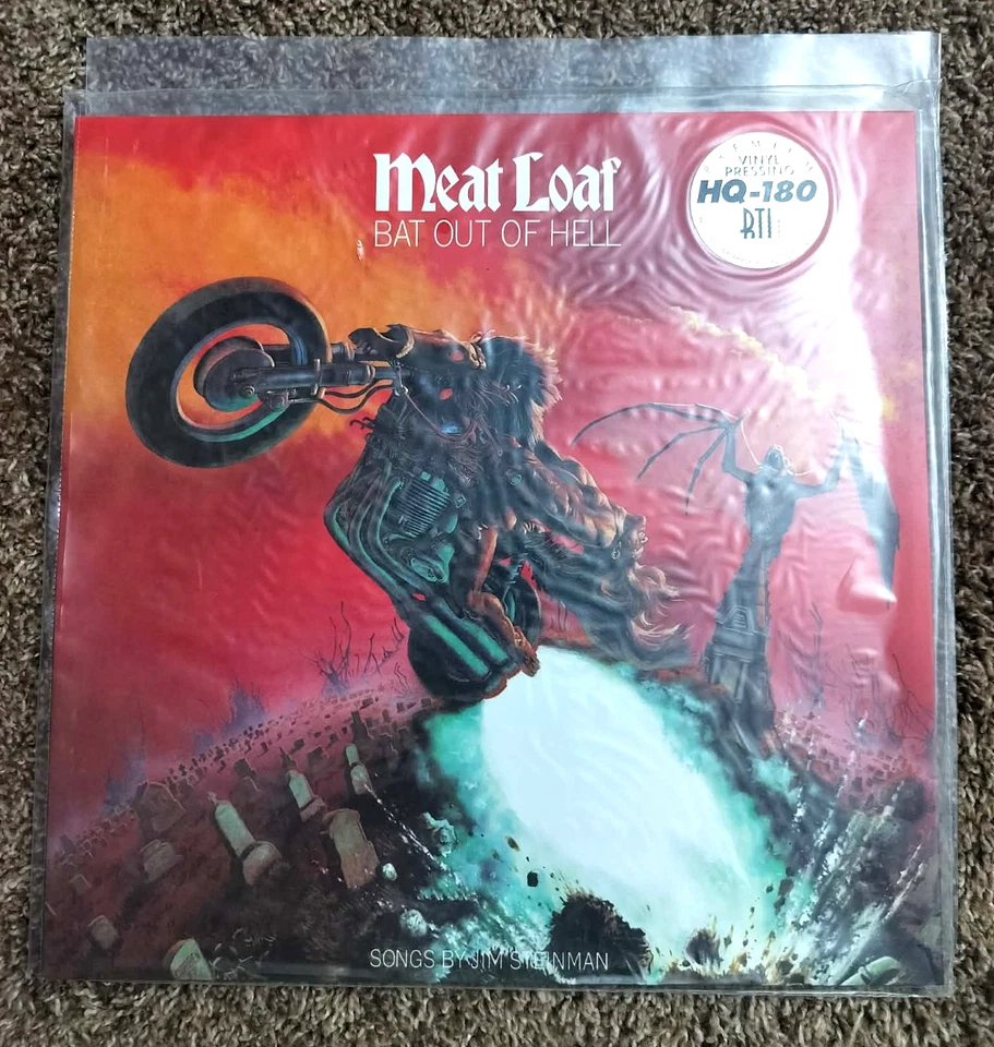 Meat Loaf - Bat out of Hell LIMITED EDITION Premium Vinyl Pressing HQ-180 SEALED - Image 1 of 4