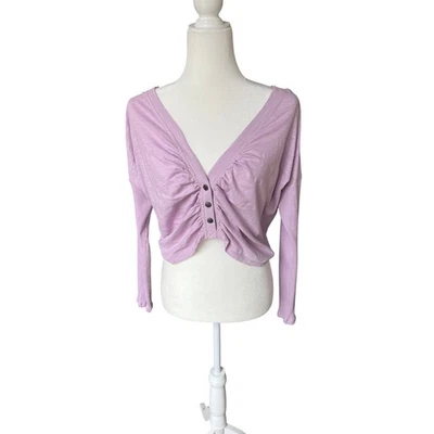 Free People Movement Out Pace 按钮前层上衣女式 XS 码热拍 — 第 1/4 张图片