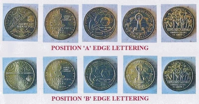 2018P & 2019P American Innovation - 10, $1 Coins (Positions 'A' and 'B') - Image 1 of 4